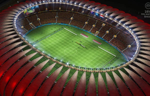 Крыша стадиона Чемпионата Мира по футболу в Бразилии 2014