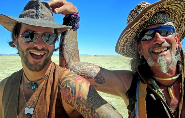 Travelers with tattoos