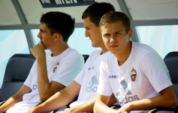 Юный футболист ЦСКА Дмитрий Ефремов