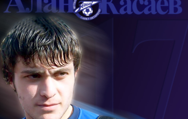 Игрок Зенита Алан Касаев