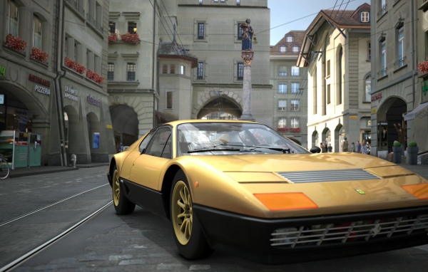 Город Берн в игре GT5