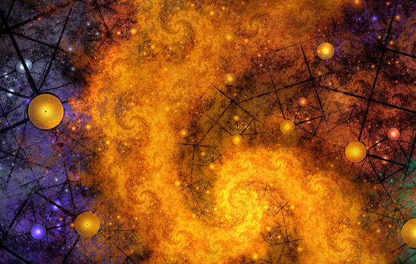 Абстрактная конструкция бесконечности