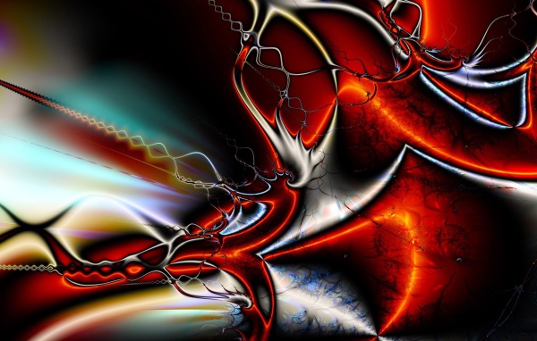 Абстрактная фантазия художника