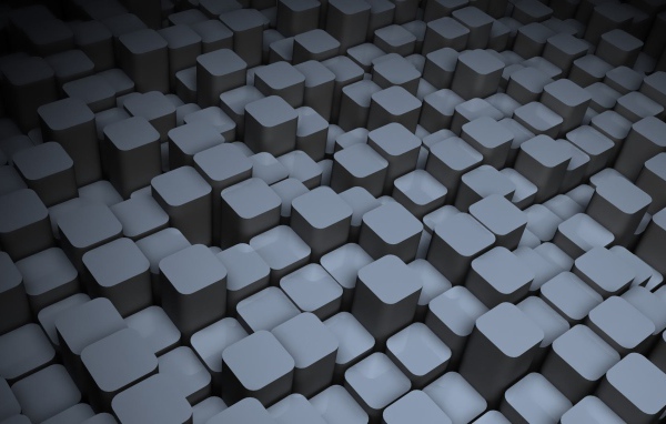 Кубы с округленными краями