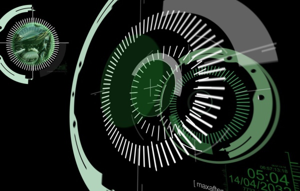 Циферблат прибора в 3Д модели