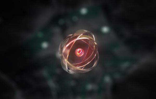 Один атом в 3Д