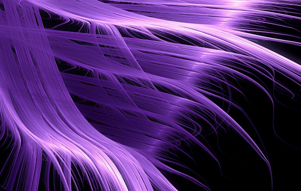 Фиолетовые абстрактные волны
