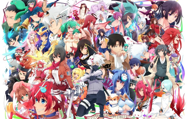 Абсолютно все герои аниме