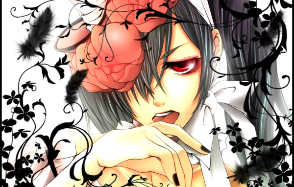 Аниме девушка Black Butler