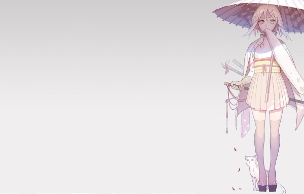 Девушка аниме Кагамина Рин