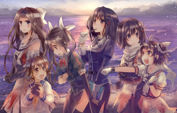 Персонажи аниме Kantai Collection