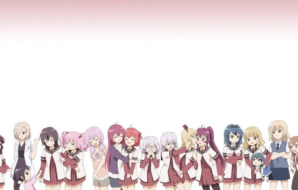 Персонажи аниме Юру юри