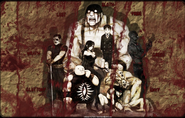 Персонажи из аниме Стальной алхимик