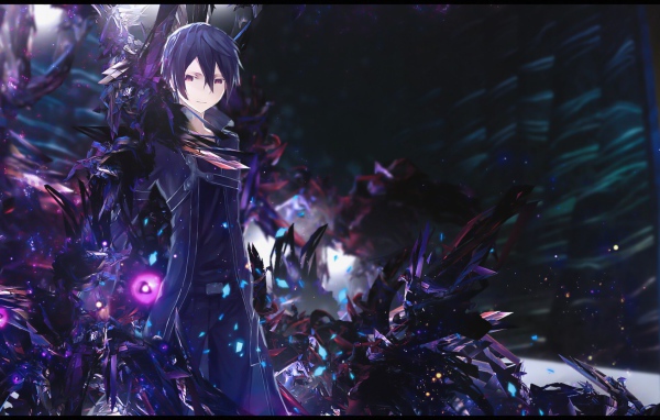 Темный герой аниме Sword Art Online