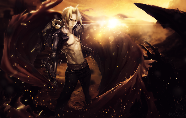 Демон в аниме Стальной алхимик