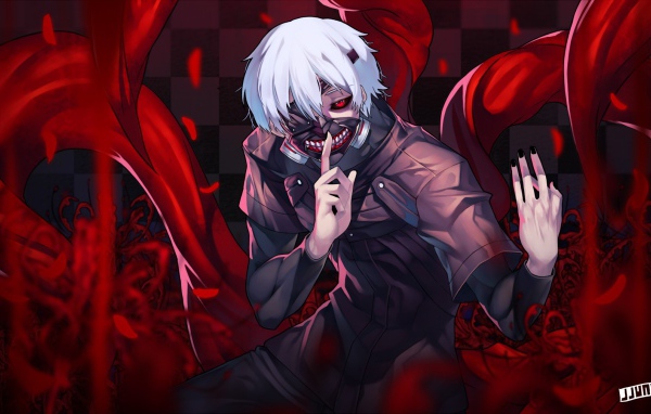 Злой персонаж аниме Tokyo Ghoul