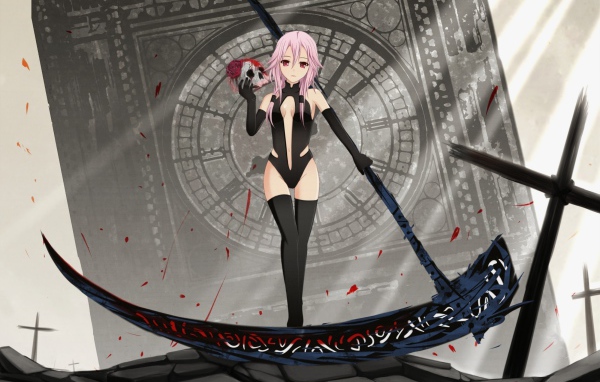 Фэнтези девушка в аниме Guilty Crown