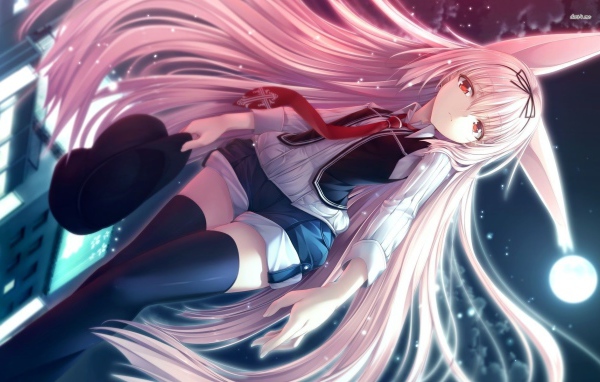 Девушка из аниме Gleam Garden no Shoujo