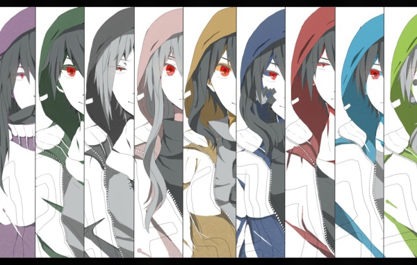 Девушки из аниме Kagerou Project