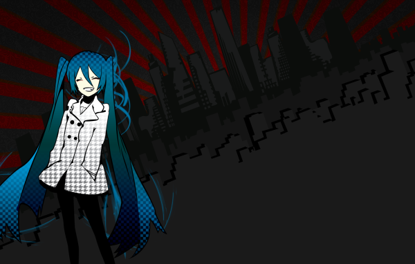 Синеволосая Хатсунэ Мику, аниме