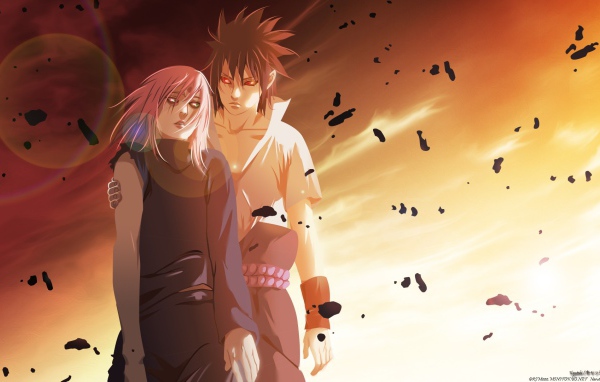 Герои аниме манги Naruto Shippuuden