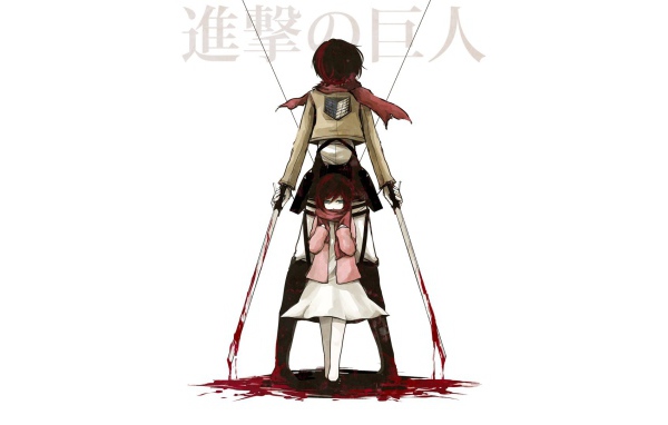 Японское аниме Shingeki no Kyojin