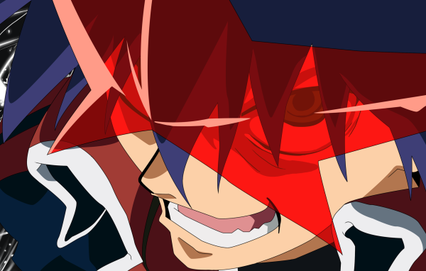 Герой в маске, аниме Тэнгэн Топпа Гуррен-Лаганн