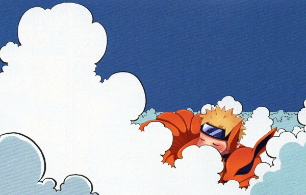 Наруто спит в облаках, аниме