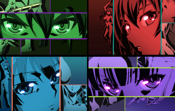 Лица героев аниме