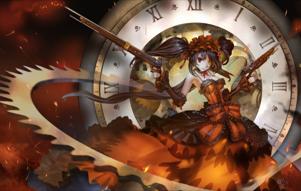 Королева часов из аниме Date A Live