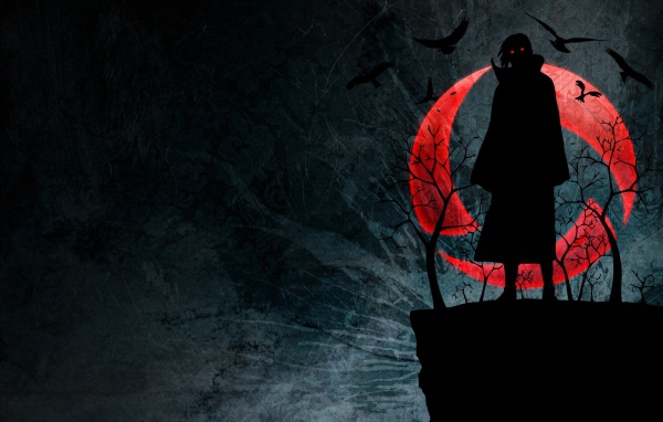 Глаз Шаринган в ночи, аниме