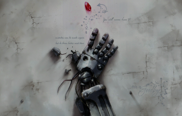 Рука робота из аниме Стальной алхимик