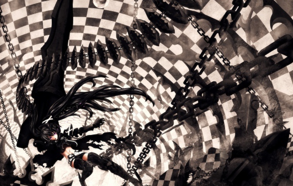 Сериал аниме Black Rock Shooter