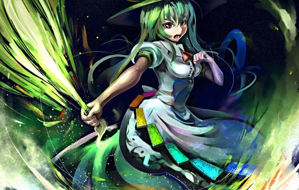 Ведьма в аниме Touhou Project