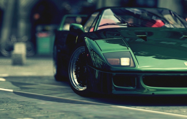 Ламборгини зеленый металлик