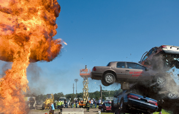 Работа каскадеров