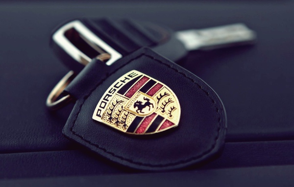 Брелок ключей от авто Порше