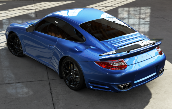 Спортивный Порше РУФ 12