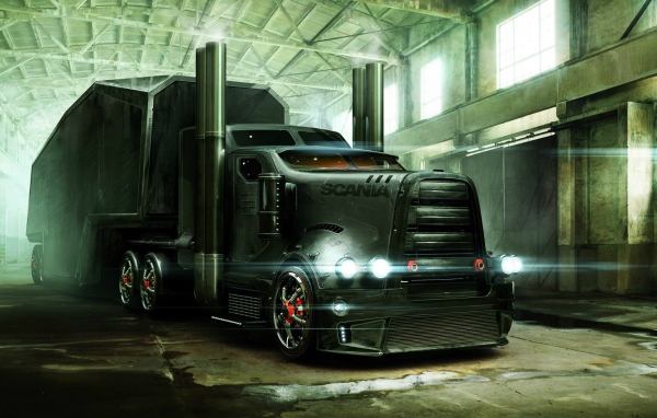 Концепт тягача Скания