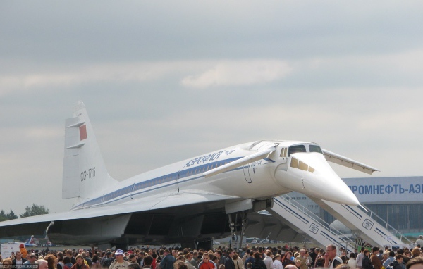 Supersonic passenger aircraft Tu-144