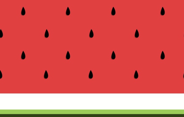 Фон в стиле арбуза