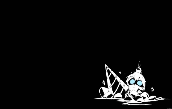 Черный фон, аниме Гуррен-Лаганн