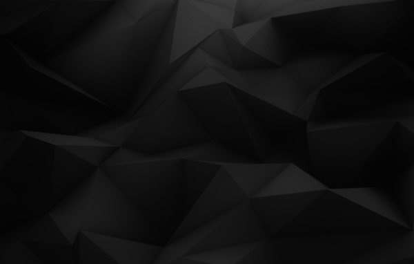 Черный кубический фон