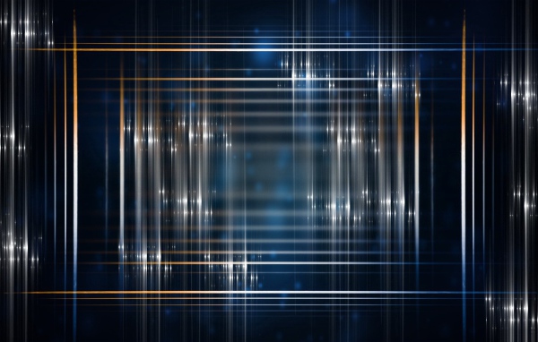 Кристальная перспектива из линий