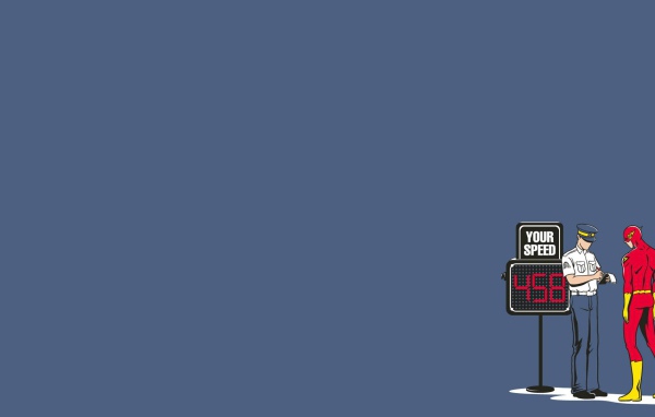 Флеш превысил скорость