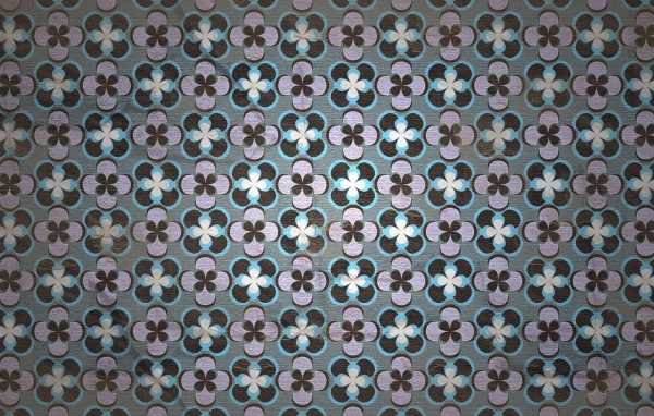 Цветочный орнамент, фоновый рисунок