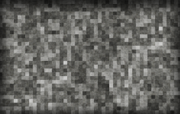 Серые и черные пиксели, фон