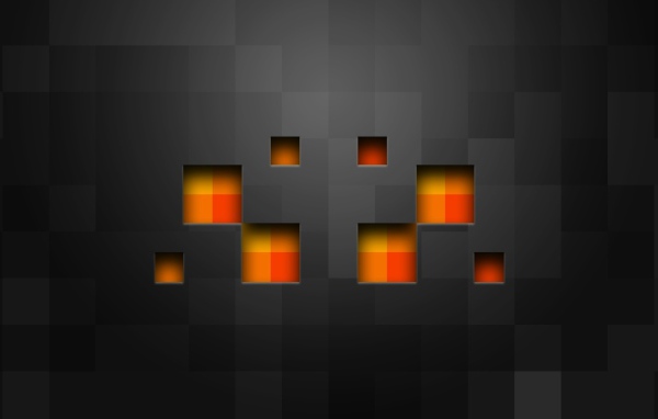 Серый фон, Minecraft
