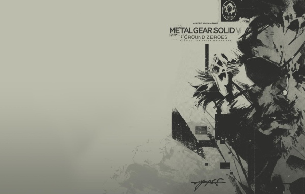 Серый фон, игра Metal Gear Solid