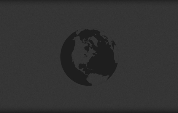 Серый силуэт Земли